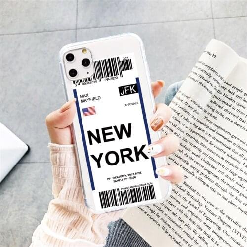 Hot ins Funny Bar Label World ticke phone case For iphone 12 11 Pro X XS XR MAX SE 2020 7 8 plus soft silicon back Cover coque