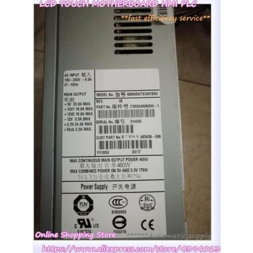 For Dual 12V 460W Power Supply GM460WTXW01SSV