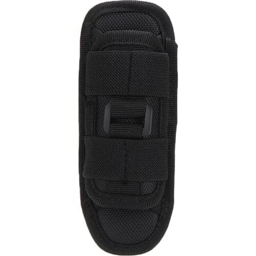 Mayitr 150mm Tactical Nylon 360 Degree Rotatable Clip Flashlight Pouch Torch Belt Bag for Outdoor Sport Hunting Pouch