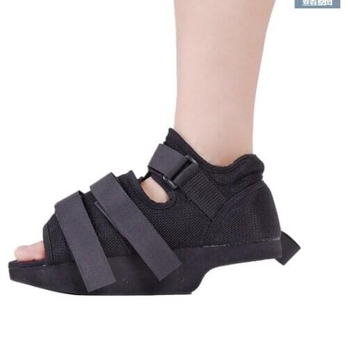 MEDICAL SURGICAL POST OPERATIVE SHOE BREATHABLE SQUARE TOE HEEL WEDGE HEAL corrective shoes forefoot and heel