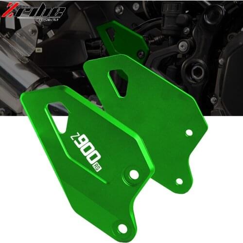Motorcycle Accessories CNC Heel Protective Cover Guard Rear Brake Master Cylinder Guard For Kawasaki Z900RS Cafe 2017-2021 2020