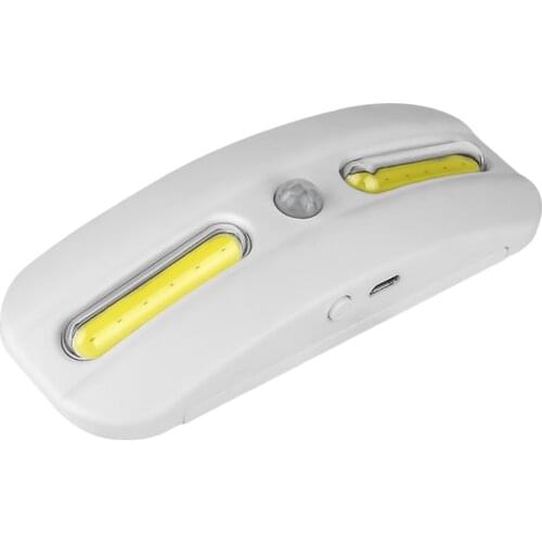 Rechargeable LED Light Motion Sensor Cabinet Night Light Lamp For Toilet