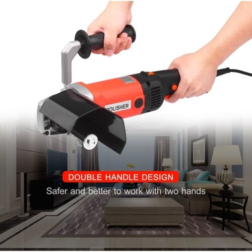 220V 1400W Polisher Machine Polishing Machine Electric Wire drawing Machine Polisher for Metal Stainless Steel Wood Polishing