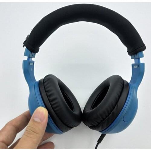 Replacement Zipper Headband Cover for Sony MDR-1R Headphones/ Headband Protector Cushion Pad Headphones Repair Parts