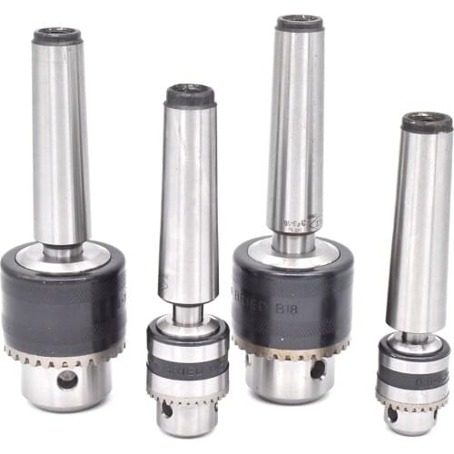 1set Precision morse cone MT2 MT3 MT4 B10 B12 B16 light Duty key Drill Chuck 0.6-6mm 1.5-13mm 1-10MM Taper Arbor CNC machine