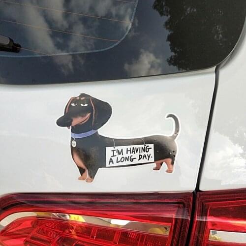 The Secret Llife Of A Pet Dog stickers for car truck window bumper laptop PVC High Quality Car Sticker Decoration 15*11CM