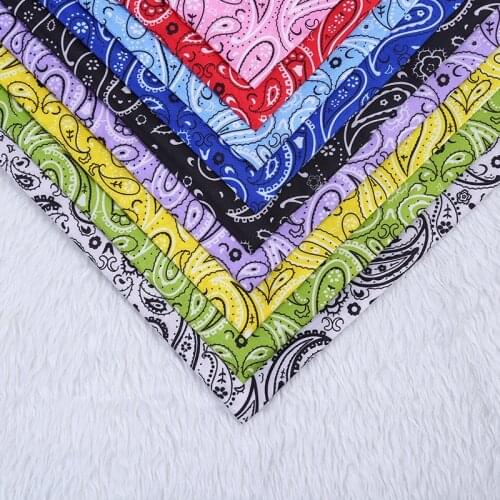 150x100cm Printing Polyester Paisley Pattern Fabric For Sewing Fabric DIY Childrens Wear Cloth Make Baby Dress Decoration Home