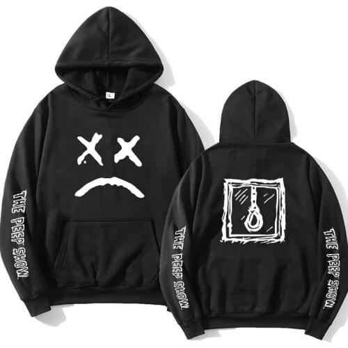 Lil Peep Hoodie crying lil.peep mens hooded pullover men/women sudaderas cry baby Streetwear Hoodie Men худи