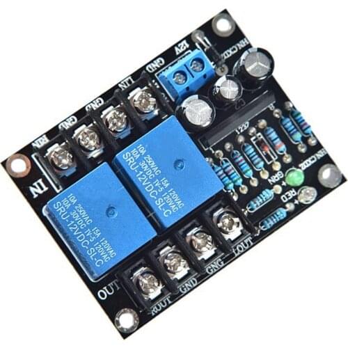 UPC1237 DC 12-24V Dual Channel Speaker Protection Circuit Board Boot Mute Delay