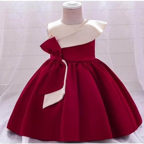 Petal Toddler Baby Girl Infant Princess Tutu Dress Baby Girl Wedding Dress Kids Party Vestidos for Baby 1 Years Birthday Clothes