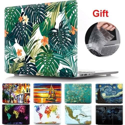 Art Paint Hard Laptop case For Macbook Air Retina Pro 13 15 16 Touch Bar A2251 A2289 A2159 A1706 New AIR 13 2020 A2179 A1932