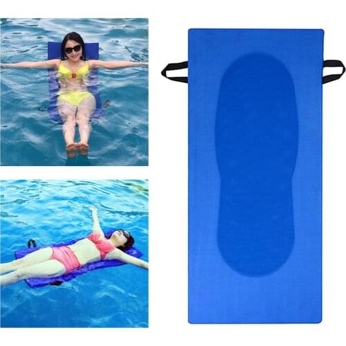 110x50cm High Density Water Float Foam Mat, Lake Floating Bath Pad, Water Relax Chair Float Raft Mattress - Quick Drying