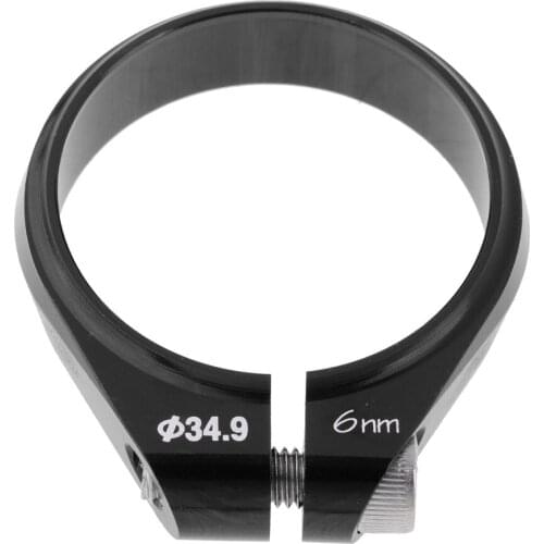 31.8 / 34.9MM Bicycle Seat Post Clamp Quick Release Aluminium Alloy Seat Tube Clip MTB Mountain Road Bike Accessories