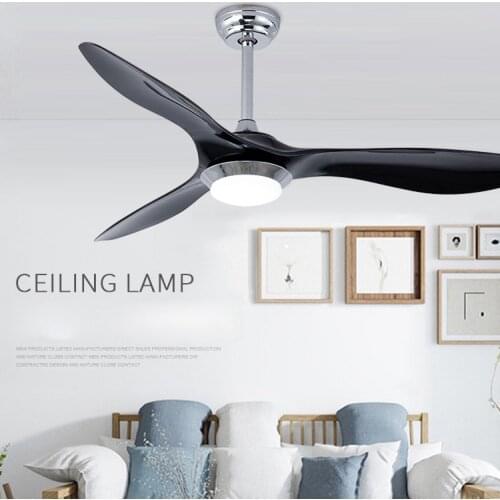 52 inch Flush Mount Fan with LED Light Kits Creative ceiling fan lamp 220V Free shipping