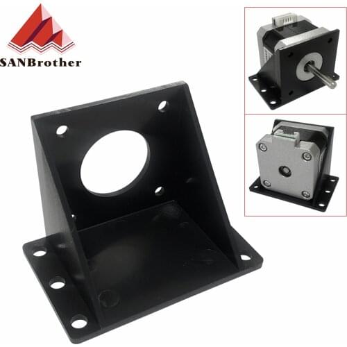 NEMA 17 Steppr Motor Accessories Bracket Support Mounting L Type Bracket Mount 42 Stepping Stepper Motor Nema17 Motor Holder C26