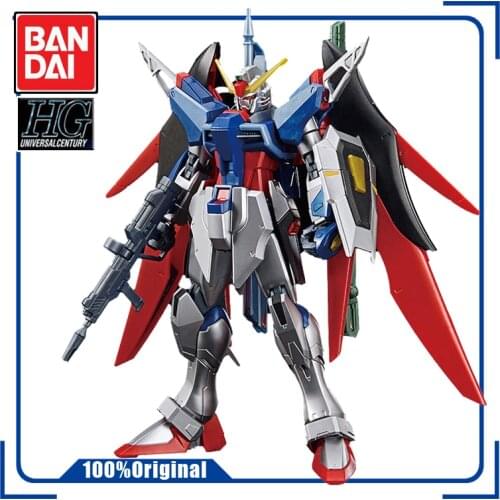 BANDAI HGCE 1/144 THE GUNDAM BASE LIMITED DESTINY GUNDAM SPECIAL COATING Assembly Model Toy Figures Childrens Gifts