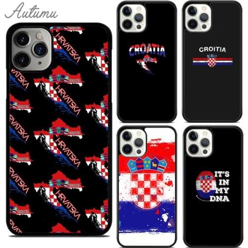 Croatia Flag Coat of Arms Phone Case for iPhone 11 12 Pro Max mini X XR XS SE 2020 5s 6S 7 8 Plus Samsung Galaxy S8 S9 S10 Cover