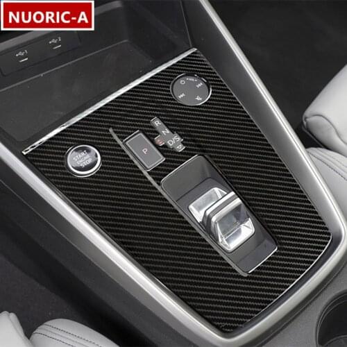 Stainless Steel Center Console Gear Shift Panel Decoration Cover Trim For Audi A3 2021 LHD Car Styling Interior Accessories