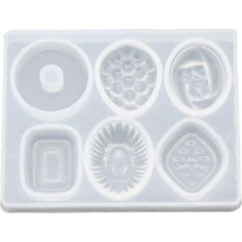 DIY Crafts Making Crystal Epoxy Mold Earrings Candy Mould High Mirror UV Resin Silicone Molds
