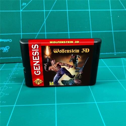 Wolfenstein 3D - 16 bit MD Games Cartridge For MegaDrive Genesis console