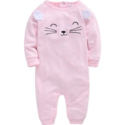 2020 Baby Clothes Full Sleeve Cotton Infantis Baby Clothing Romper Cartoon Costume ropa bebe 3 6 9 12 M Newborn Boy Girl Clothes