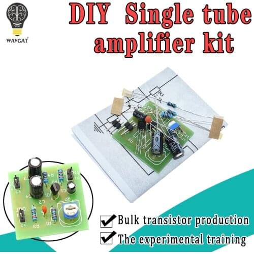 DIY Kit DC12V Typical Division Voltage Bias Single Tube Low Frequency Amplifier Circuit Board PCB laboratory