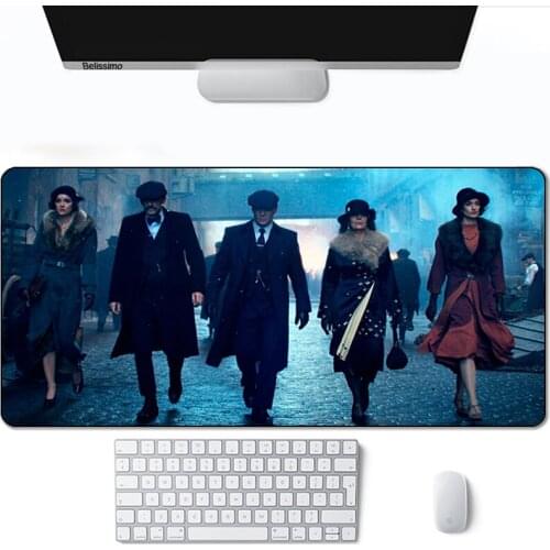 Large size Peaky Blinders design mouse pad for notebook games Mouse pad XL table computer keyboard mousepads desk mat anime