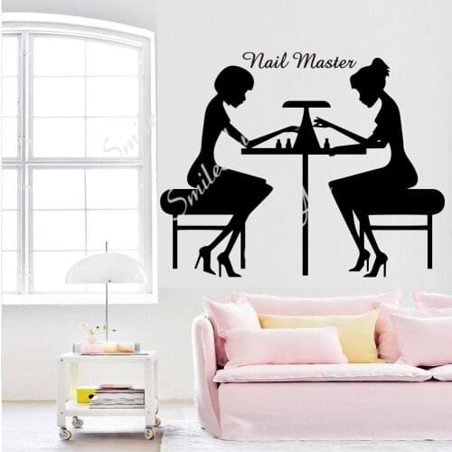Cartoon Manicure Wall Sticker Pvc Removable For Kids Rooms Decoration Art Decor Wallpaper