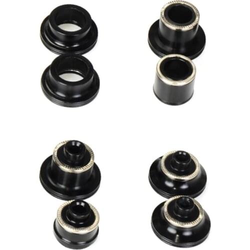 1 Pair MTB Bicycle QR THRU Front/Rear Hub Cap Converter for Koozer XM490 480 470 Mountain Bike Hub End Adapter QR Or THRU Cap