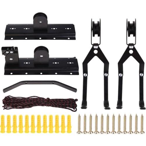 Kayak Hoist & Bike Ceiling Hoist Pulley System Storage Hanger Rack for Canoes M17E