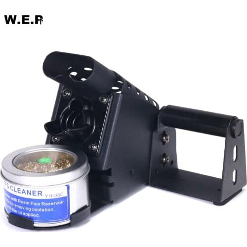 WEP J-1 Type Soldering Iron Stand With Soldering Wire Holder Welding Cleaner Ball for 938BD+ Soldering Iron Tweezer