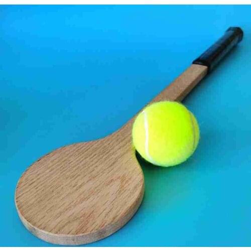 Tennis Pointer Wooden Tennis Spoon Dessert Tennis Racket Practice Batting Accurately Hit The Sweet Spot Improve Responsiveness
