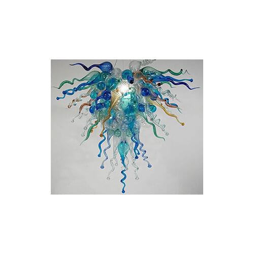 Home Goods Hand Blown Art Glass Chandelier for Living Room