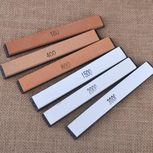LETAOSK High Quality 6 PCS Sharpening Polishing Stone Block Kitchen Knife Sharpener Grit Tool Whetstone