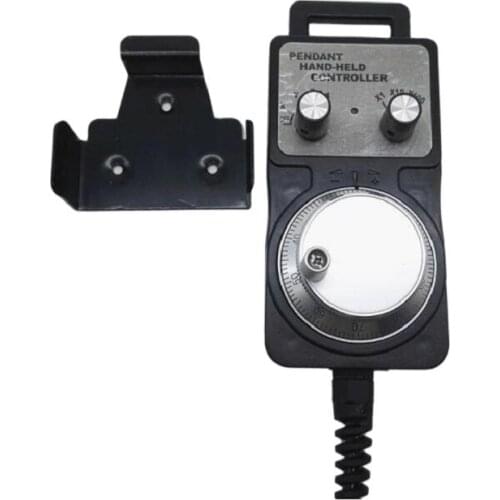 High Precision Mannual Pulse Generator for CNC Control MPG with Hand Wheel AB Phase for Mitsubishi CNC 25 Pulse Rotary Encoder