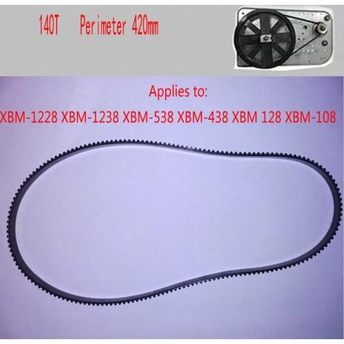 1pcs Bread Maker Parts 140T Perimeter 420mm Breadmaker Conveyor Belts Kitchen Appliance Parts