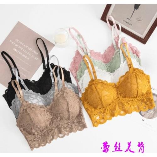 3D Sexy Lingerie Seamless Sport Bra U Type Backless Strapless Top Bra Push Up Bralette Brassiere Women Underwear lace styles