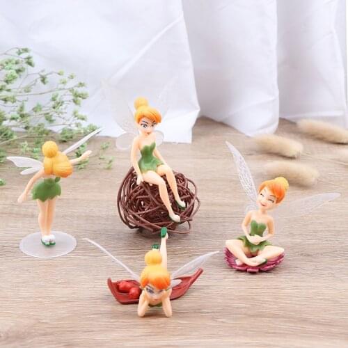 4pcs Fairy Miniature Figurine Dollhouse Garden Decoration beautiful toys