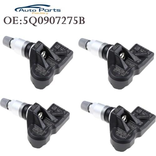 4PCS Tire Pressure Monitoring System For Audi Skoda A3 A7 A6 Volkswagen Porsche Bentley 5Q0907275B 5Q0907275 TPMS Sensor