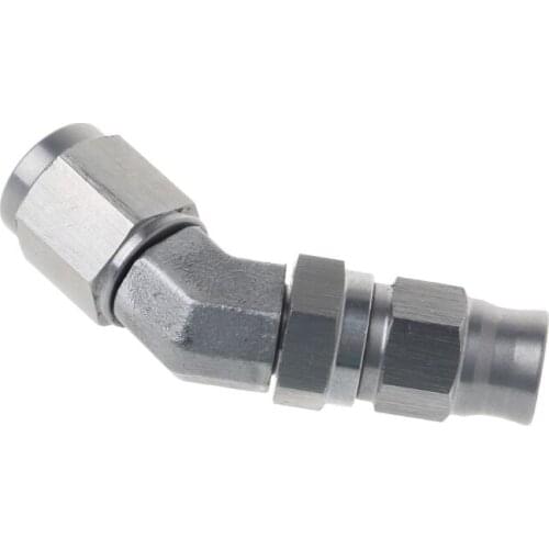40GF AN -3 AN3 JIC 45 Degree Stainless Steel PTFE Custom Brake Hose Fitting