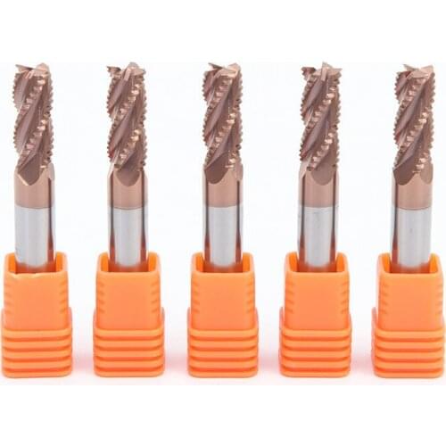 55 Degree Aluminum Milling Cutter Endmills 4 Flute HRC50 Solid Carbide End Mill Tungsten Steel CNC Endmill Milling Tools
