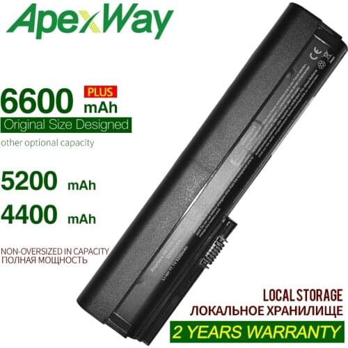 ApexWay 10.8V 4400mAh HSTNN-DB2L HSTNN-DB2M HSTNN-I08C HSTNN-I92C HSTNN-UB2K laptop battery for Hp ForEliteBook 2560p 2570P