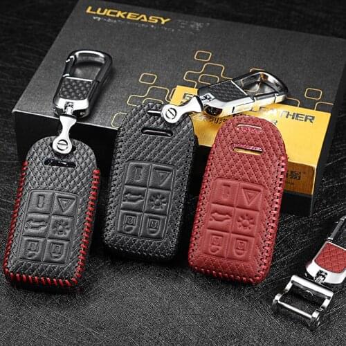 5 6 button Car Key Case Cover for volvo xc60 s60 s60l v60 v40 s80l 2011 2012 2013 2014 2015 2016 2017 2018 keychain car