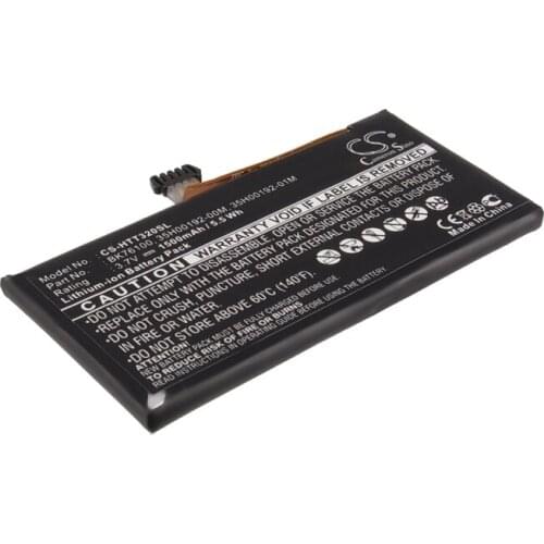 CS 1500mAh / 5.55Wh battery for HTC One V, One V1, PK76110, Primo, T320, T320e 35H00192-00M, 35H00192-01M, BK76100