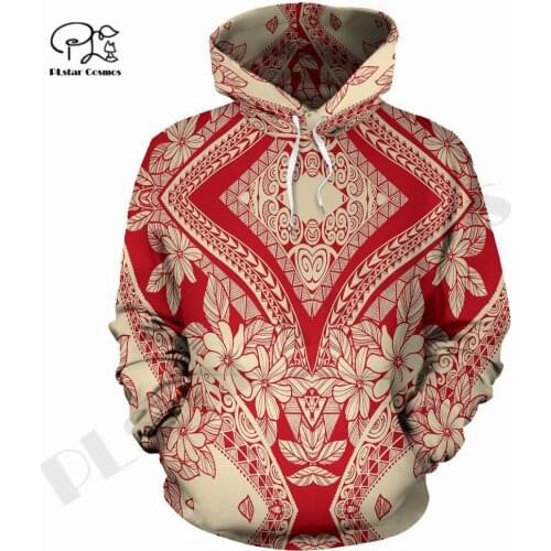 PLstar Cosmos 3DPrint Newest Tattoo Tribal Polynesian Premium Awsome Unique Harajuku Streetwear Unisex Hoodie/SweatshirtZip 4