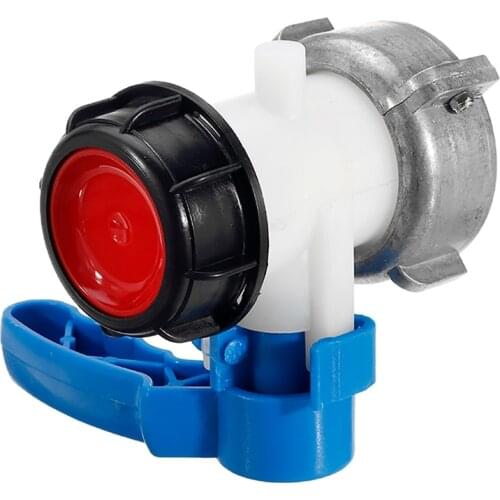 IBC Tank Container 1000L DN50 75Mm Liters 62Mm To Export Male 2 Inch Home Garden Butterfly Valve Switch Accessories Tools