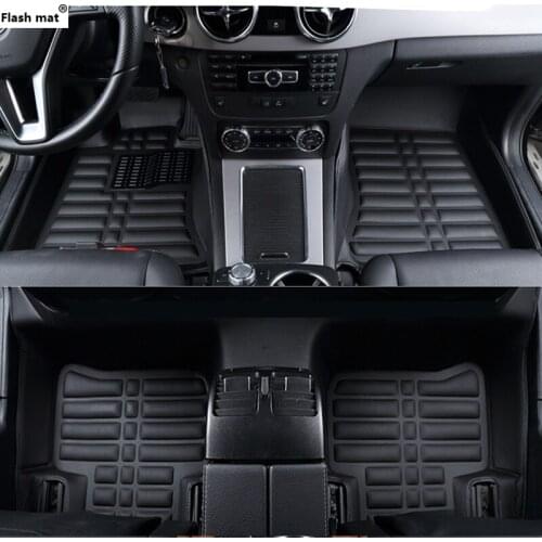 Flash mat car floor mats for Tesla all models Model S Model X car styling accessories automobile foot covers foot mat