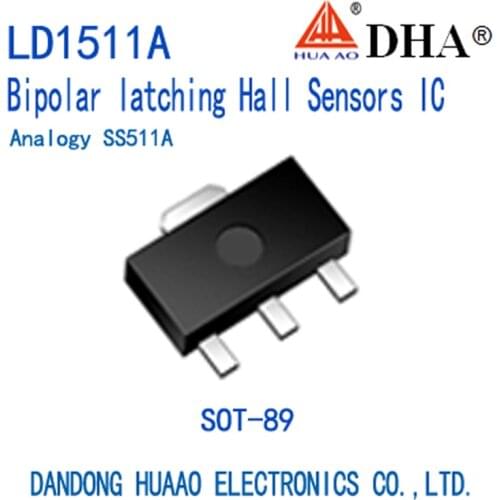 LD1511A SS511A Bipolar latching Hall position sensor ASIC SOT-89