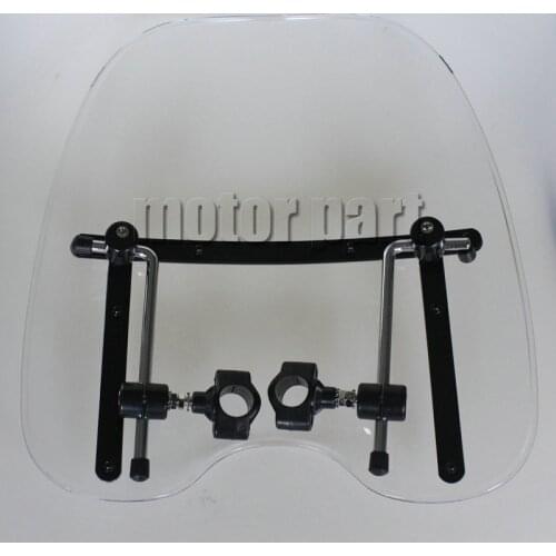 Windshield For 1969-2015 Kawasaki Cruisers & Standards Models As VN Vulcan 800 900 1500 1600 Classic Motorcycle Windscreen Clear