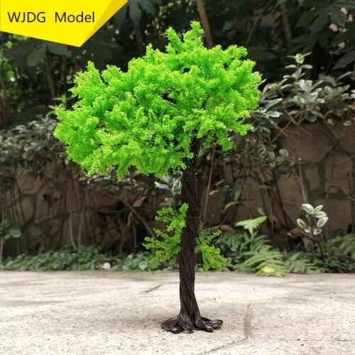 1pcs 18cm/22cm model tree locust tree building sand table model making handmade DIY hand with model micro view layout